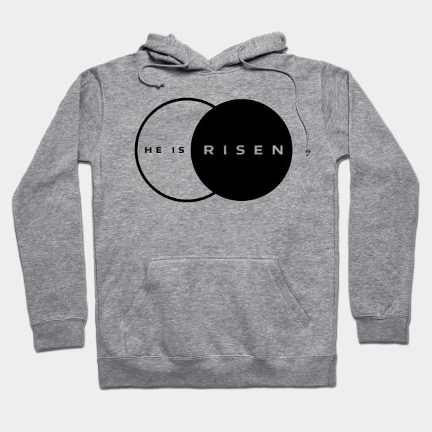 He Is Risen Hoodie by SetaDesignStudio